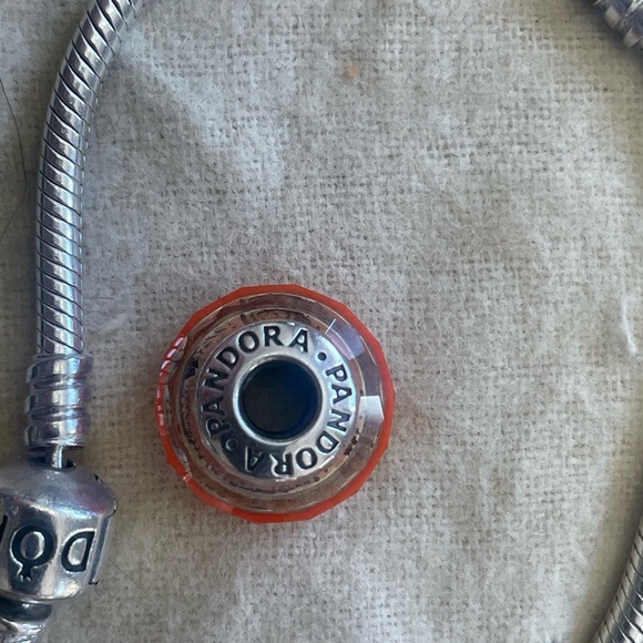 Pandora glass charm orange - Picture 2 of 2